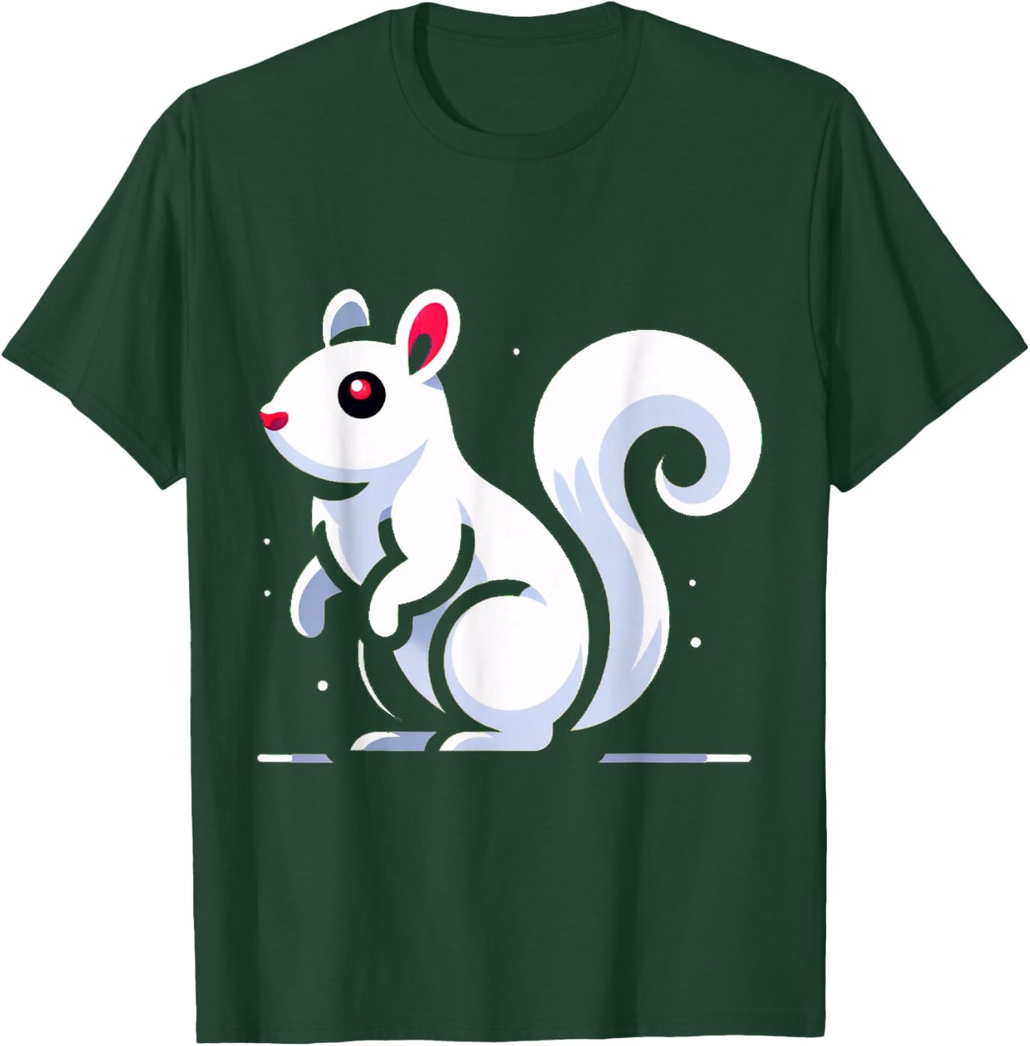 Albino Squirrel T-Shirt - T-Shirt | Forest