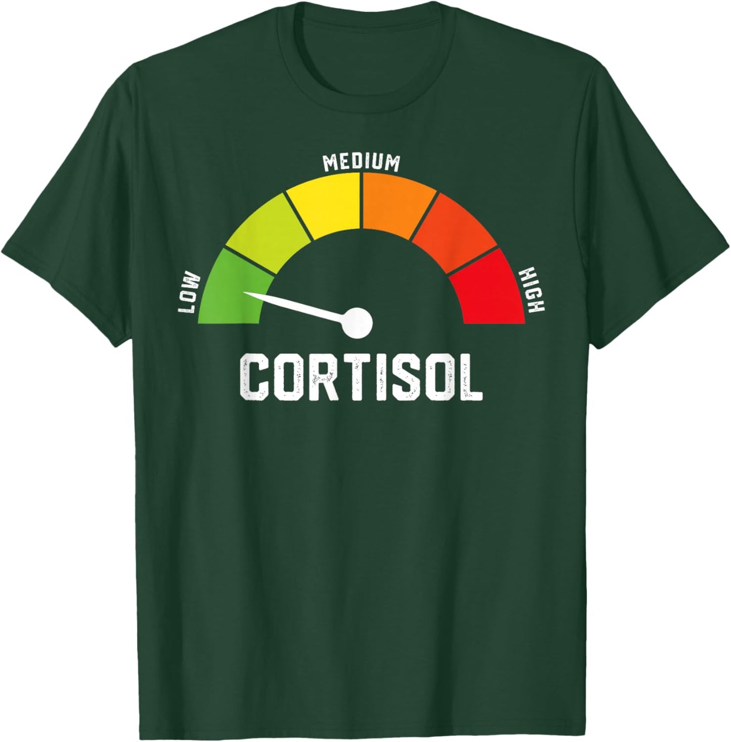 Faibles Niveaux de cortisol Meme T-Shirt - T-Shirt | Forest