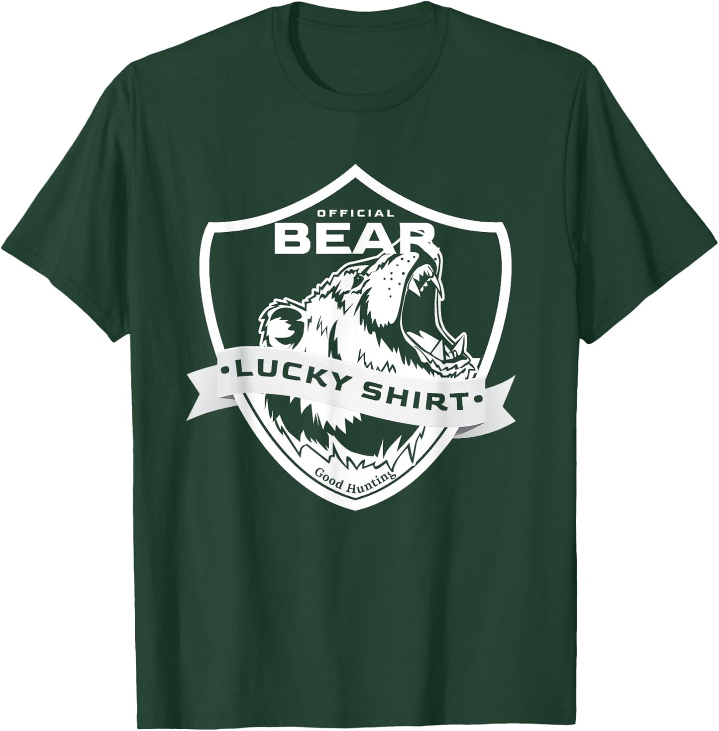 Bear Hunter Lucky Shirt for Bear Hunting T-Shirt - T-Shirt | Forest