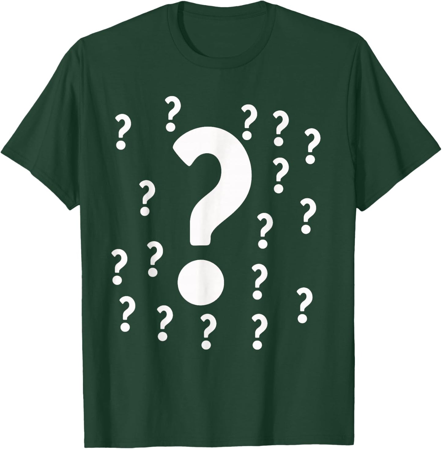 Question Marks Punctuation, Multiple T-Shirt - T-Shirt | Forest