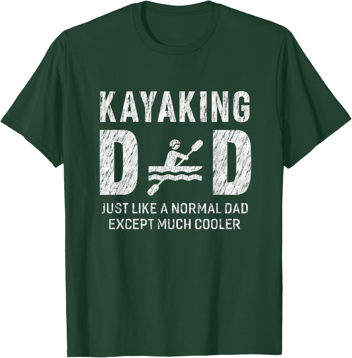 Kayaking Dad Gifts For Father Kayak Men T-Shirt - T-Shirt | Forest