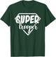 Super Trooper Heroic Design Honoring Law Enforcement Officer T-Shirt - T-Shirt | Forest