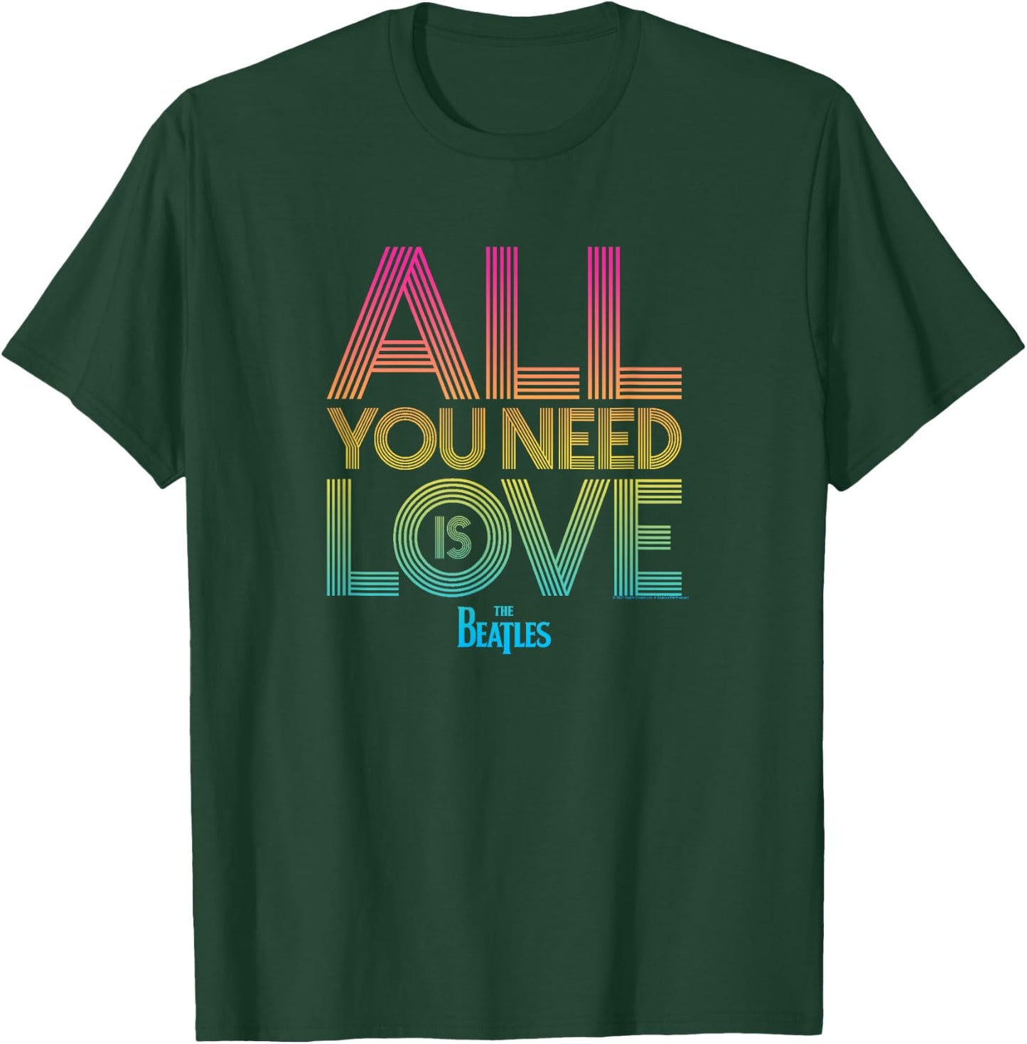 The Beatles All You Need is Love T-Shirt - T-Shirt | Forest