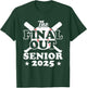 Senior 2025 Baseball Funny Senior Year Class of 2025 T-Shirt - T-Shirt | Forest