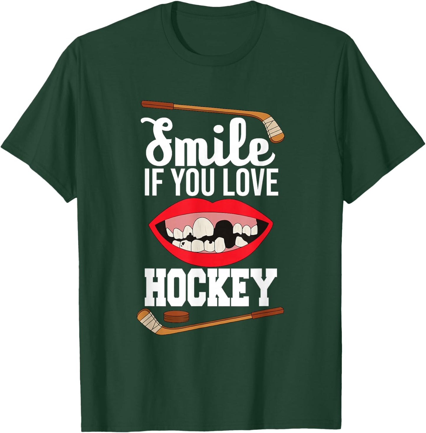 lustig - Eishockey - Eishockey - Sport - Profisport T-Shirt - T-Shirt | Forest