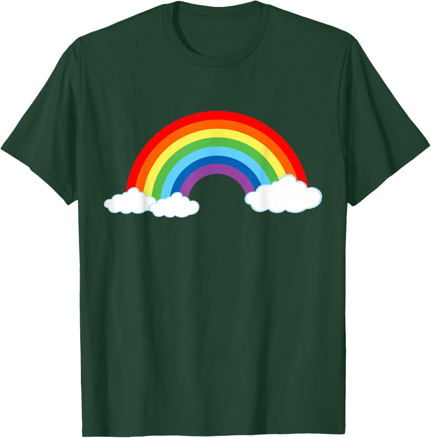 Rainbow Women's Men's Children's Carnival Fancy Dress , black T-Shirt - T-Shirt | Forest