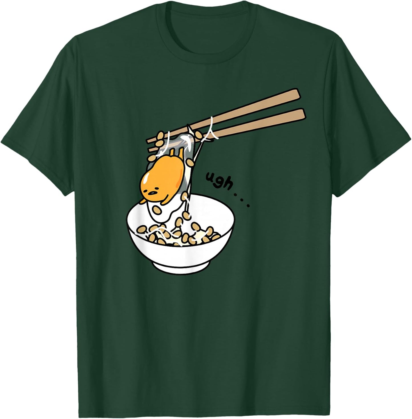 Gudetama Chopsticks Shirt T-Shirt - T-Shirt | Forest