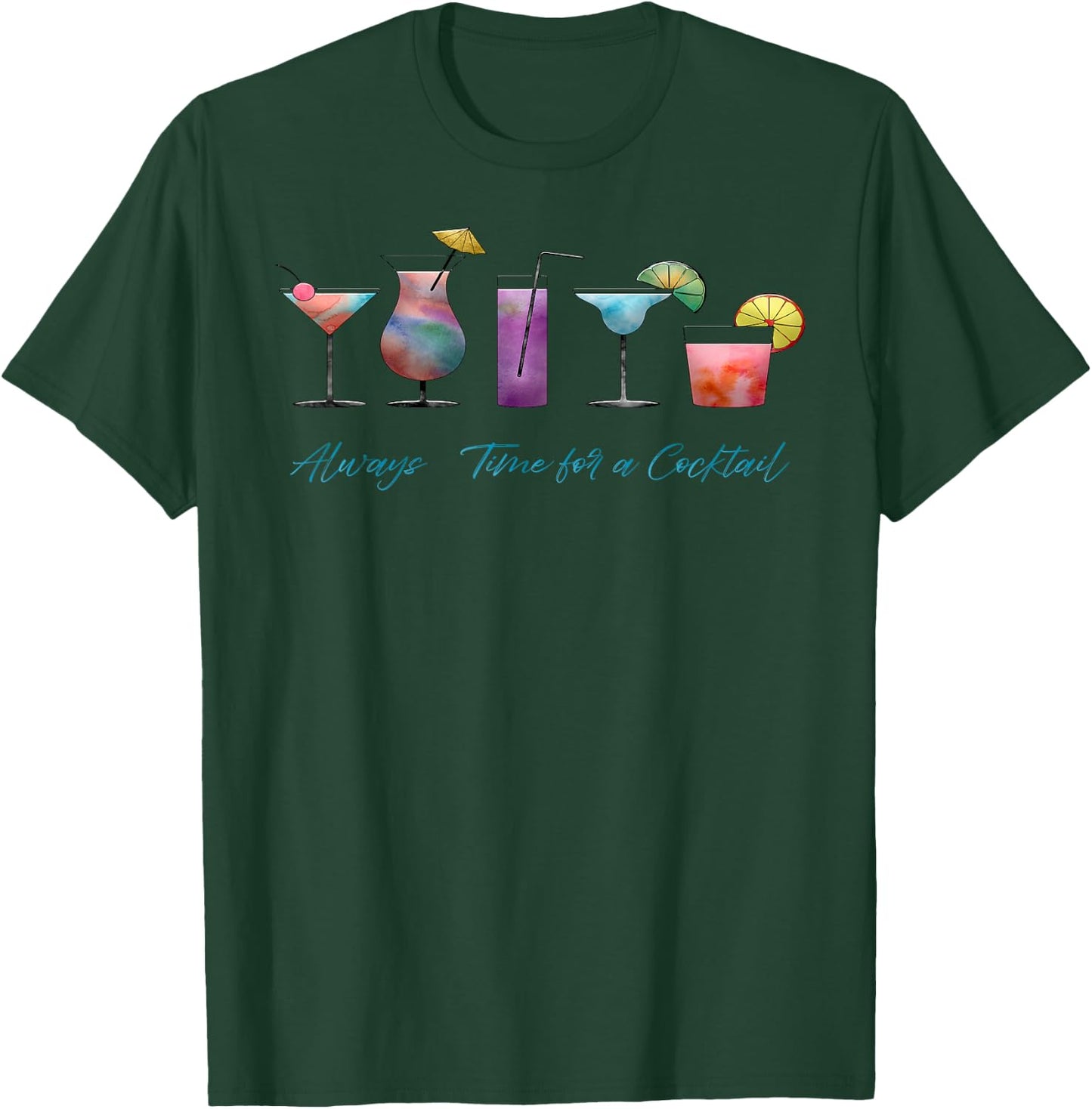 Lustiges Cocktail Cocktailfest Geschenk - Cocktail T-Shirt - T-Shirt | Forest