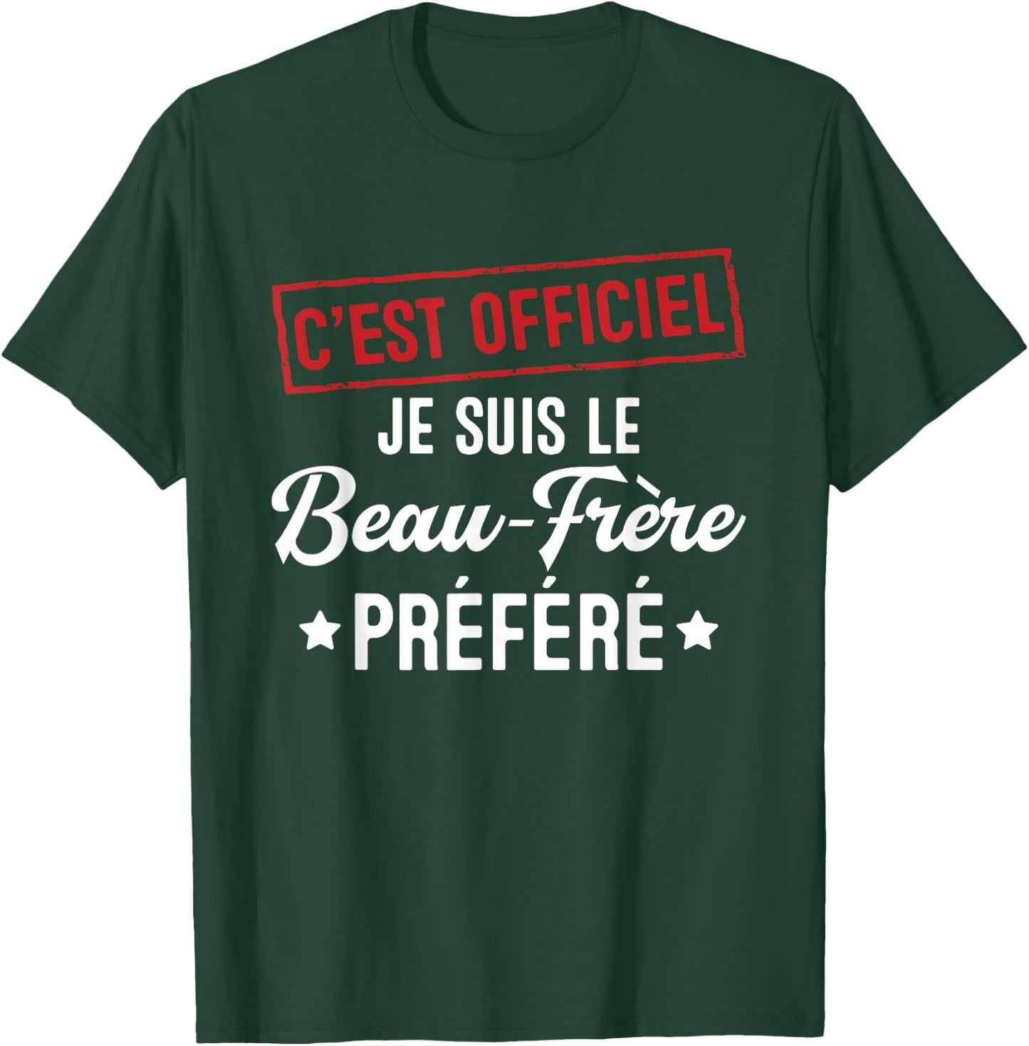 It's official, I'm the favorite gift in law T-Shirt - T-Shirt | Forest