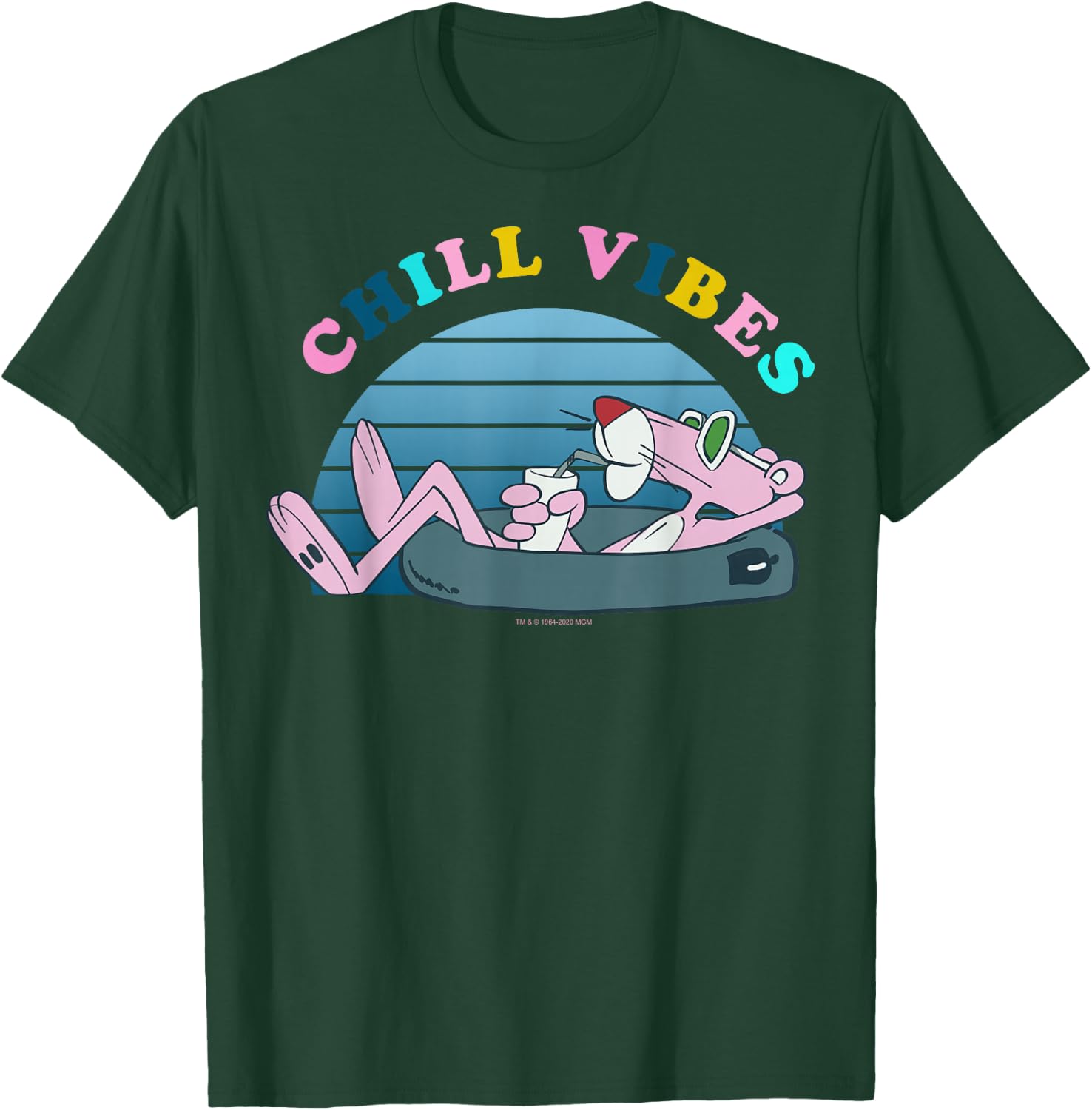 The Pink Panther Chill Vibes T-Shirt - T-Shirt | Forest
