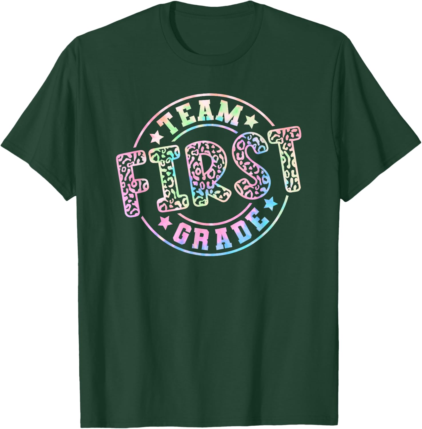 Team First Grade Teacher Student Back to School 1st Grade T-Shirt - T-Shirt | Forest