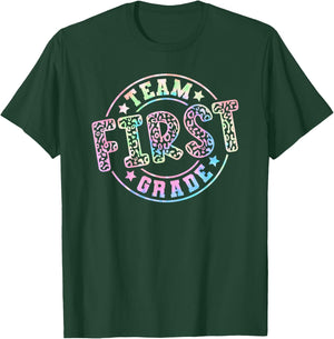 Team First Grade Teacher Student Back to School 1st Grade T-Shirt - T-Shirt | Forest
