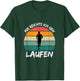Mir Reichts Ich Geh Laufen Funny Jogging Runner Slogan , black T-Shirt - T-Shirt | Forest
