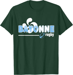 Rugby Bayonne Basque Country Supporter Man Woman Child , Black, S T-Shirt - T-Shirt | Forest