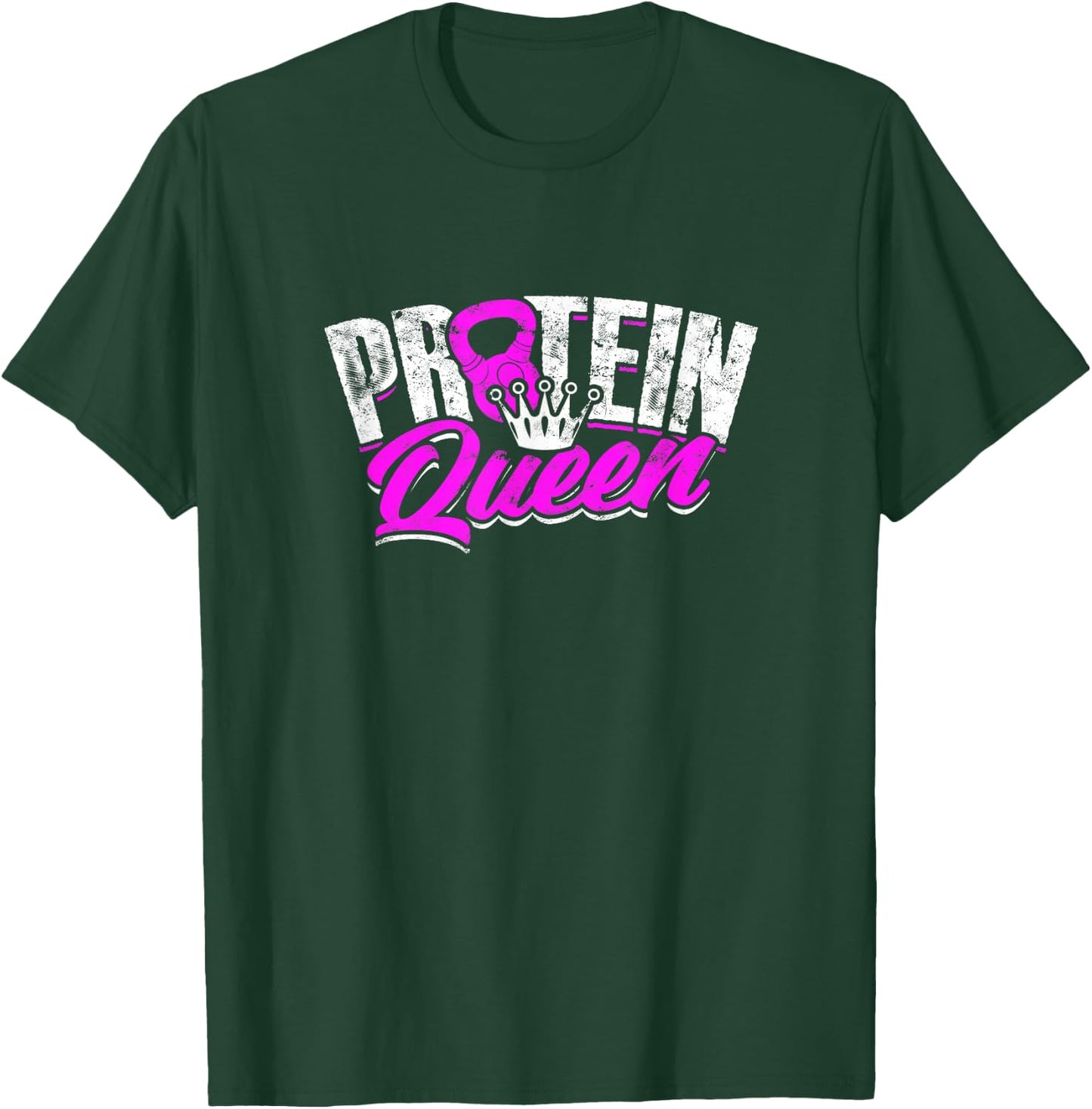 Protein Queen - Protein T-Shirt - T-Shirt | Forest