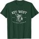 Key West Mermaid Conch Republic Vintage Scuba Fishing T-Shirt - T-Shirt | Forest