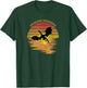 Imagine Magical and Mythical Fantasy Dragons In Sunset T-Shirt - T-Shirt | Forest