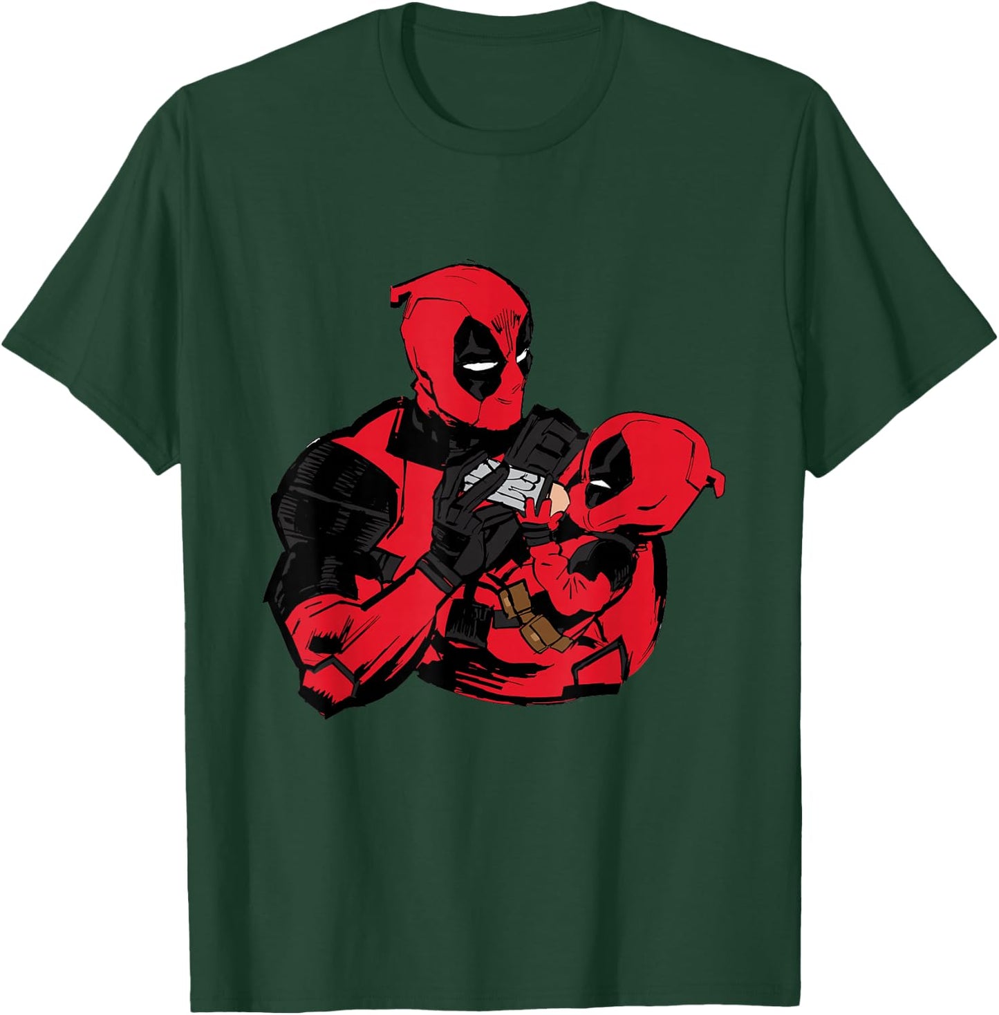 Marvel Studios Deadpool & Wolverine Deadpool and Babypool T-Shirt - T-Shirt | Forest