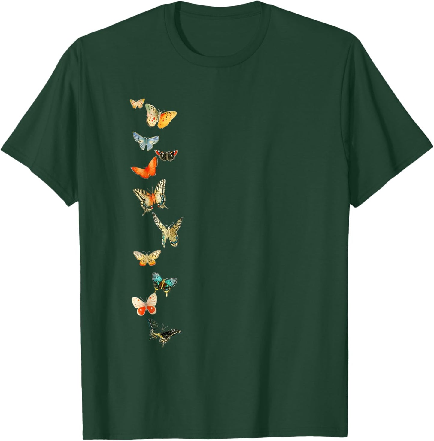 Elegant Butterflies T-Shirt - T-Shirt | Forest
