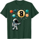 Kids 8th Birthday Astronaut Planets 8 Year Old Bday Boys Kids T-Shirt - T-Shirt | Forest