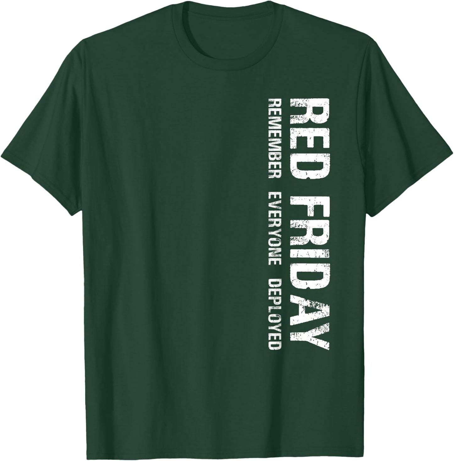 On Fridays We Wear Red Soldiers Veterans Day and Friday RED T-Shirt - T-Shirt | Forest
