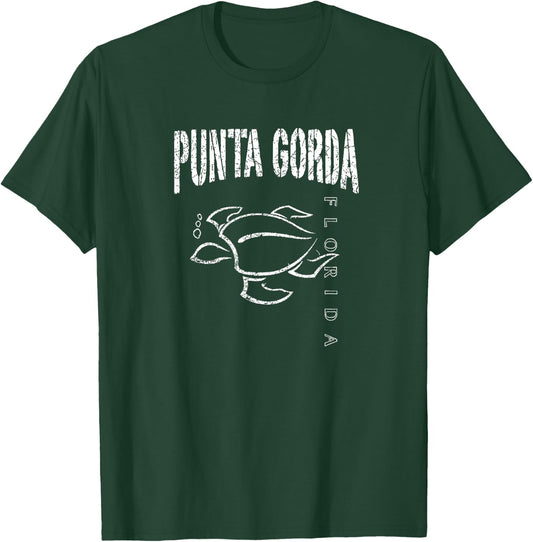 Punta Gorda Florida, Sea Turtle, Beach, Aquatic T-Shirt - T-Shirt | Forest