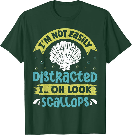 Scallop Hunting for Scalloping T-Shirt - T-Shirt | Forest