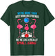 We're More Than Just Bowling Friends Like Small Gang Funny T-Shirt - T-Shirt | Forest