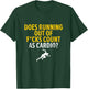 Does Running Out Of Fucks Count As Cardio Sarcastic Saying T-Shirt - T-Shirt | Forest