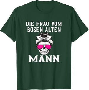 Woman from Evil Old Man Evil Old Woman Halloween Party , black T-Shirt - T-Shirt | Forest