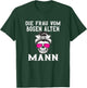 Woman from Evil Old Man Evil Old Woman Halloween Party , black T-Shirt - T-Shirt | Forest