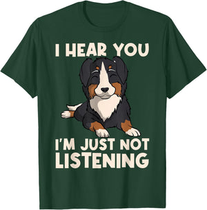 Australian Shepherd Aussie Herding Dog Breed Not Listening T-Shirt - T-Shirt | Forest