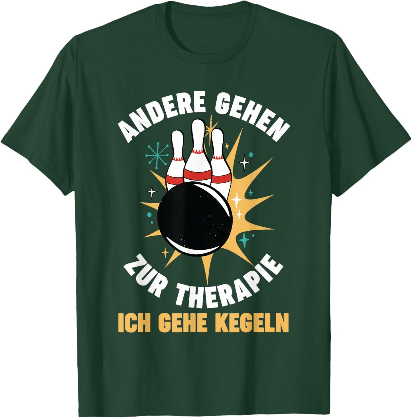 with Kegel Design, black T-Shirt - T-Shirt | Forest