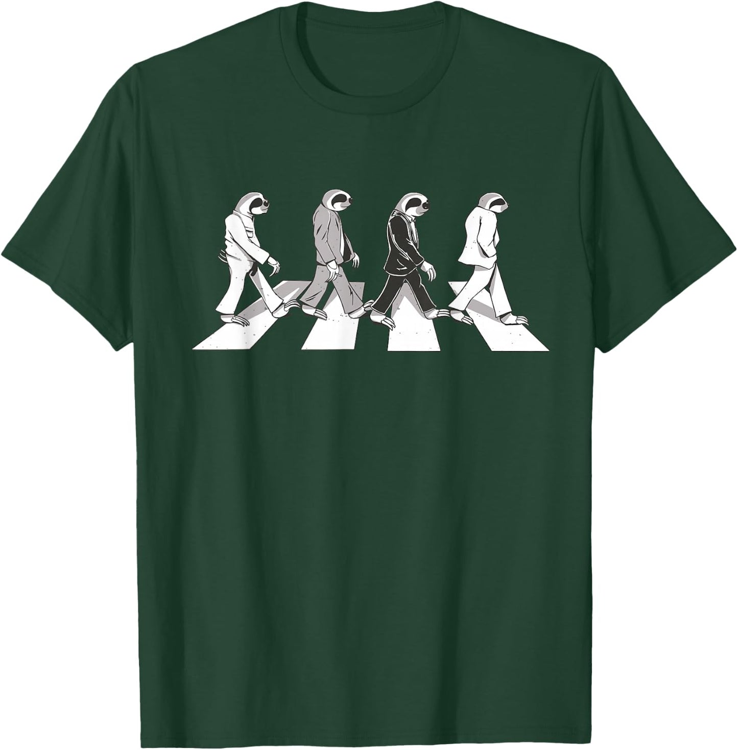 Sloths crosswalk T-Shirt - T-Shirt | Forest