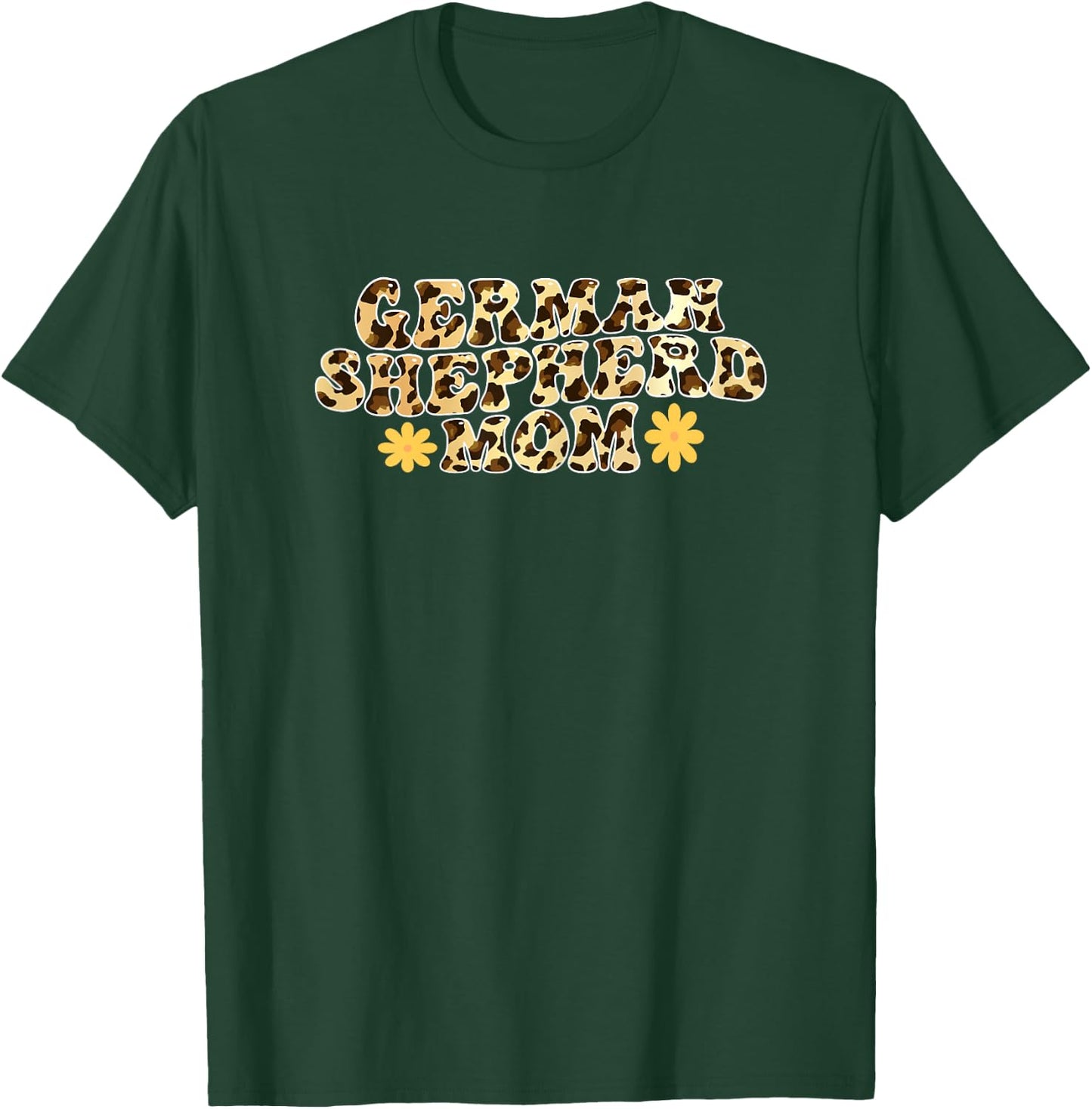 German Shepherd Mom German Shepherd T-Shirt - T-Shirt | Forest