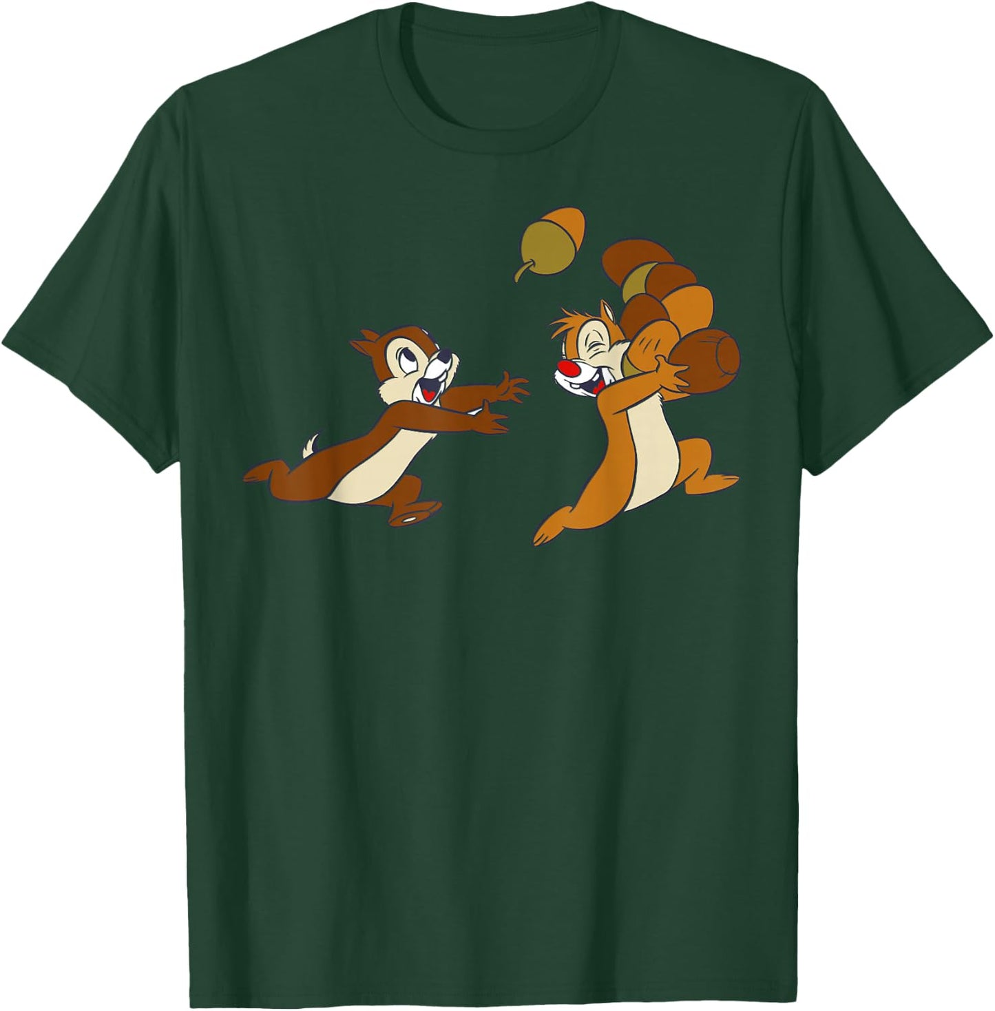 Disney Chip 'N Dale Acorn Chase T-Shirt - T-Shirt | Forest