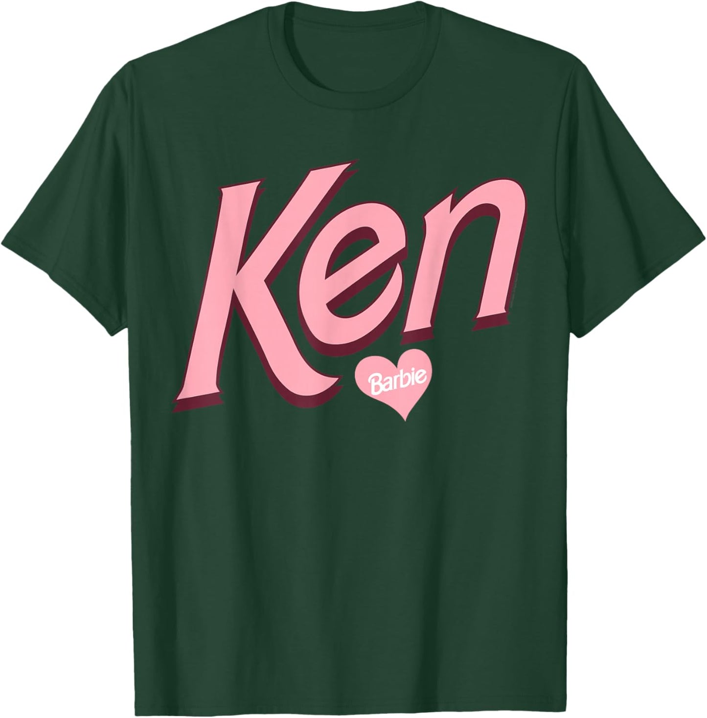 Barbie Valentine's Day Ken Love , black T-Shirt - T-Shirt | Forest