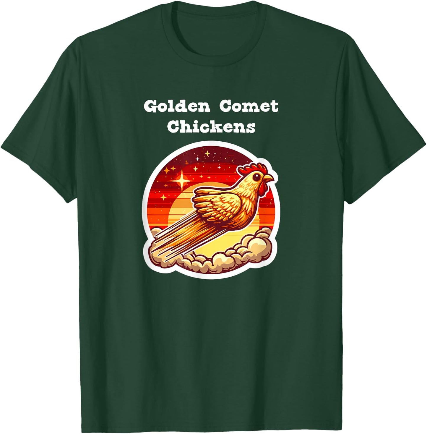 Golden Comet Chicken T-Shirt - T-Shirt | Forest