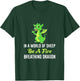Dragons Mythical Creature Fire Breathing Dragon T-Shirt - T-Shirt | Forest