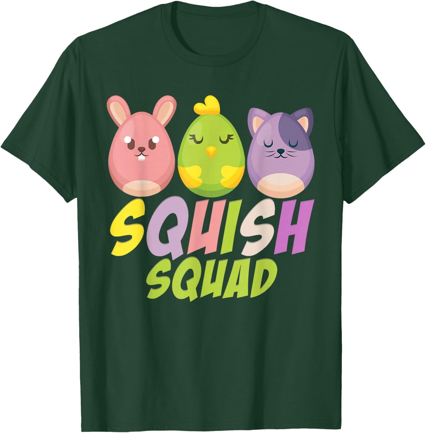 Squish Squad Clothing, Squishy Toy Era, Squishy Squad T-Shirt - T-Shirt | Forest