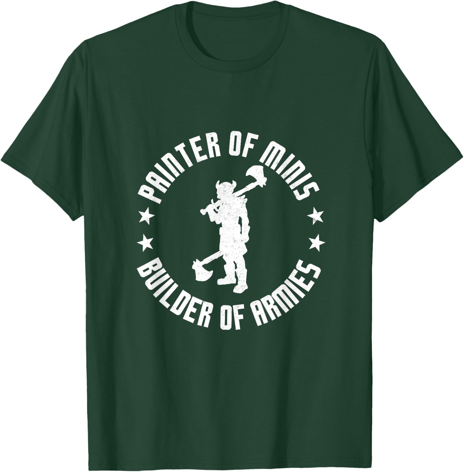 Painter Of Minis Builder Of Armies D20 Roleplaying RPG Gamer T-Shirt - T-Shirt | Forest
