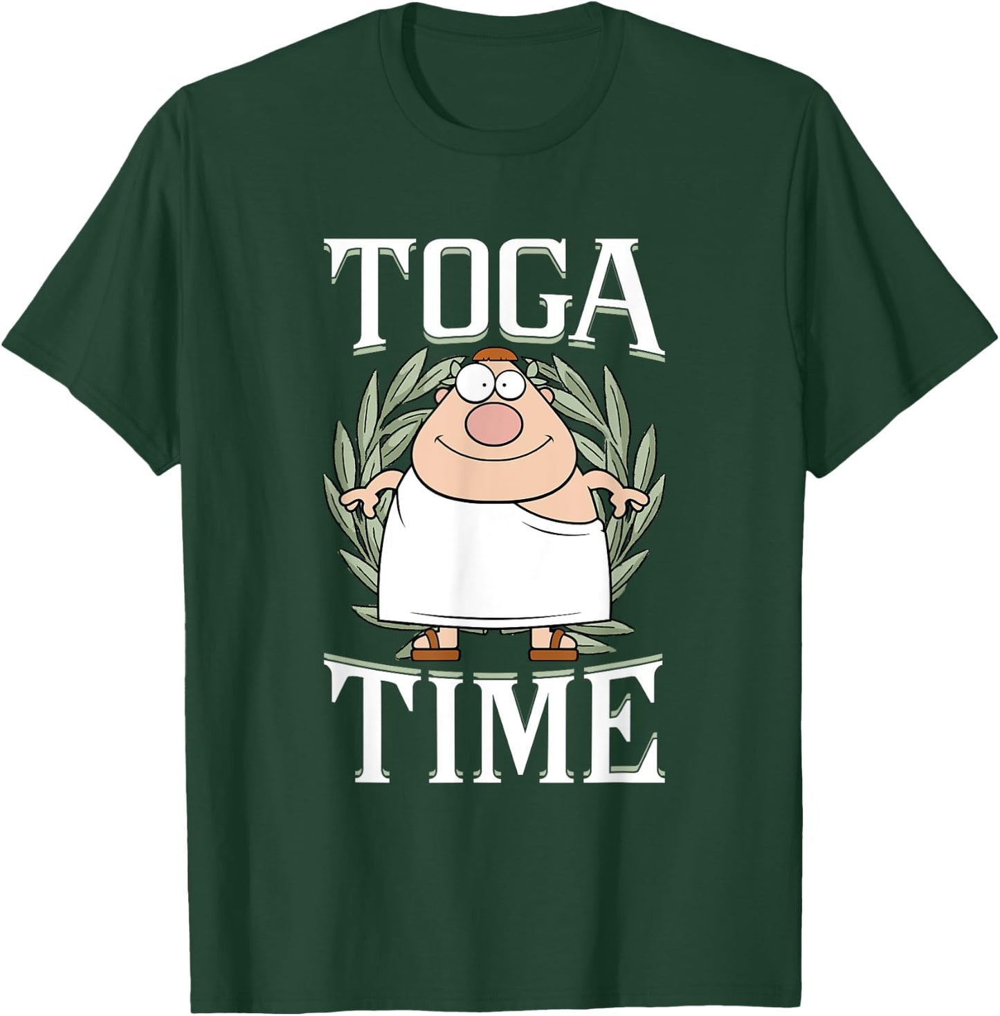 Greek Toga Party College Fraternity Sorority Toga Party T-Shirt - T-Shirt | Forest