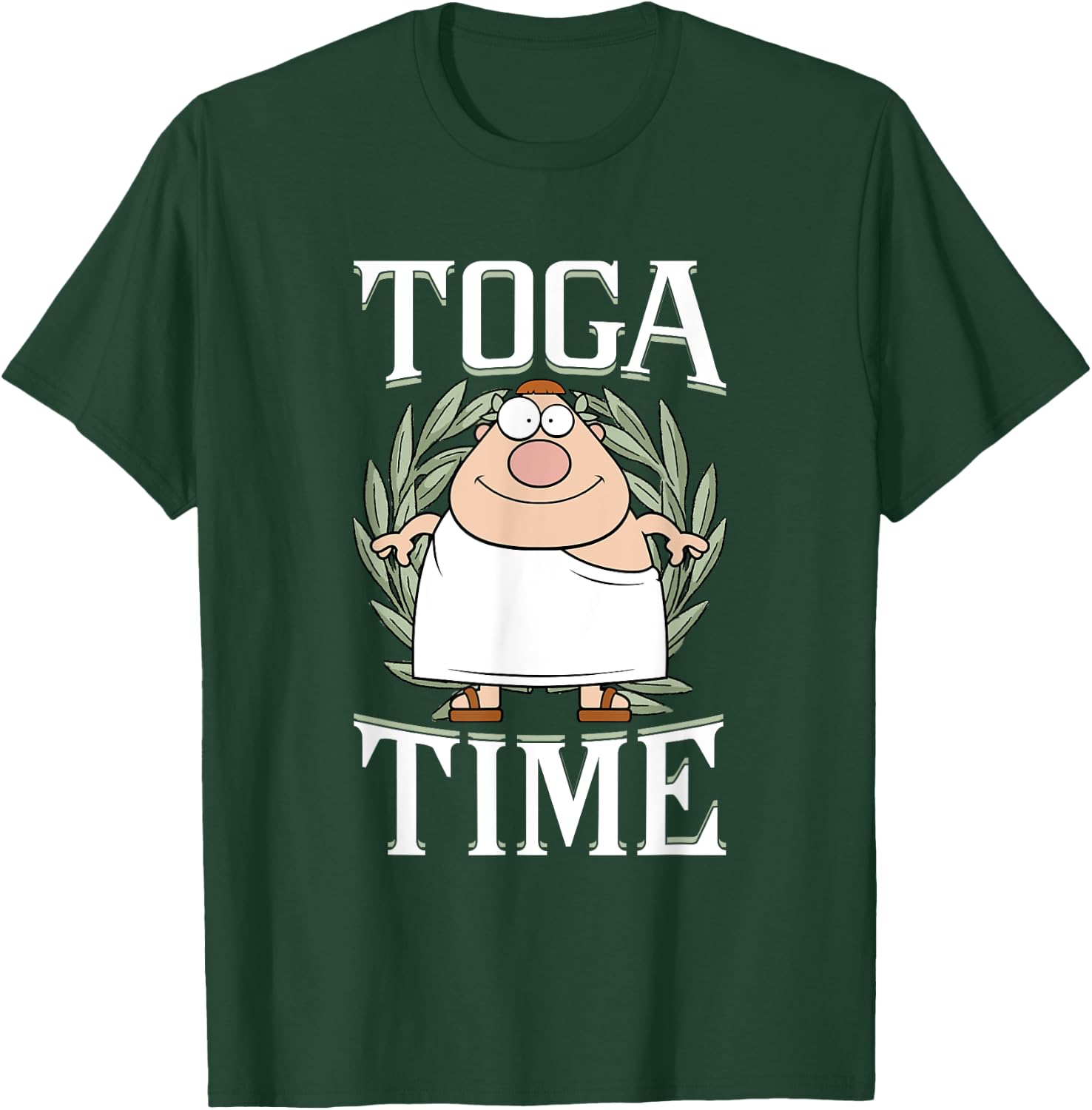 Greek Toga Party College Fraternity Sorority Toga Party T-Shirt - T-Shirt | Forest