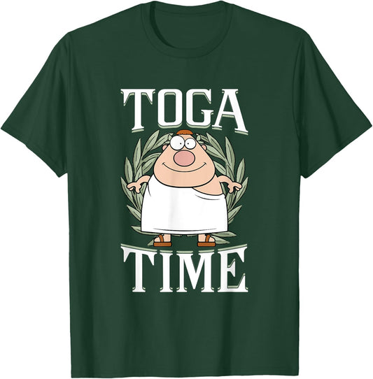 Greek Toga Party College Fraternity Sorority Toga Party T-Shirt - T-Shirt | Forest