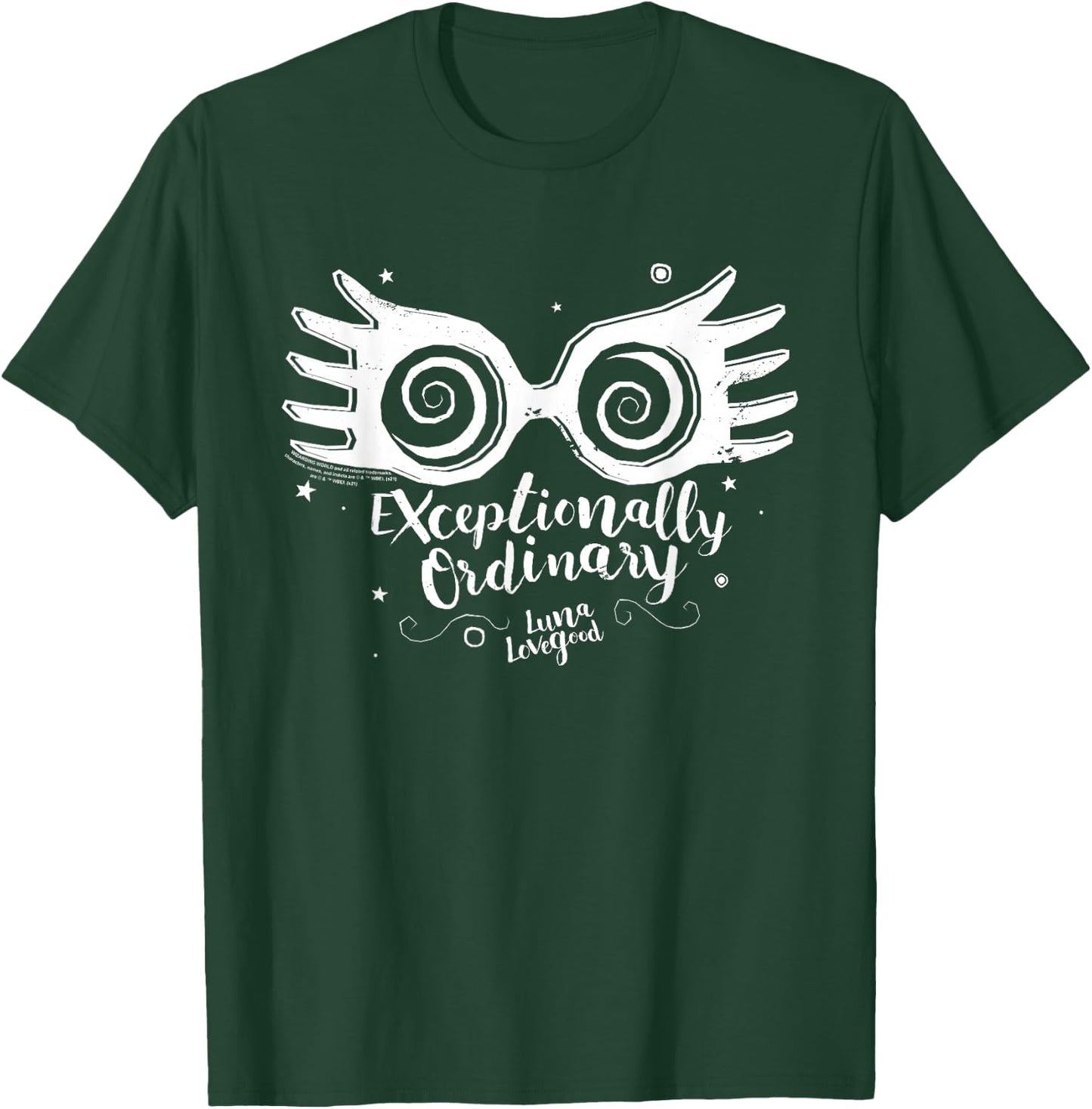 Harry Potter Luna Lovegood Exceptionally Ordinary T-Shirt - T-Shirt | Forest