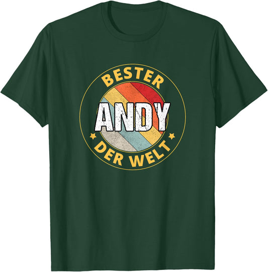 Andy Vorname T-Shirt - T-Shirt | Forest