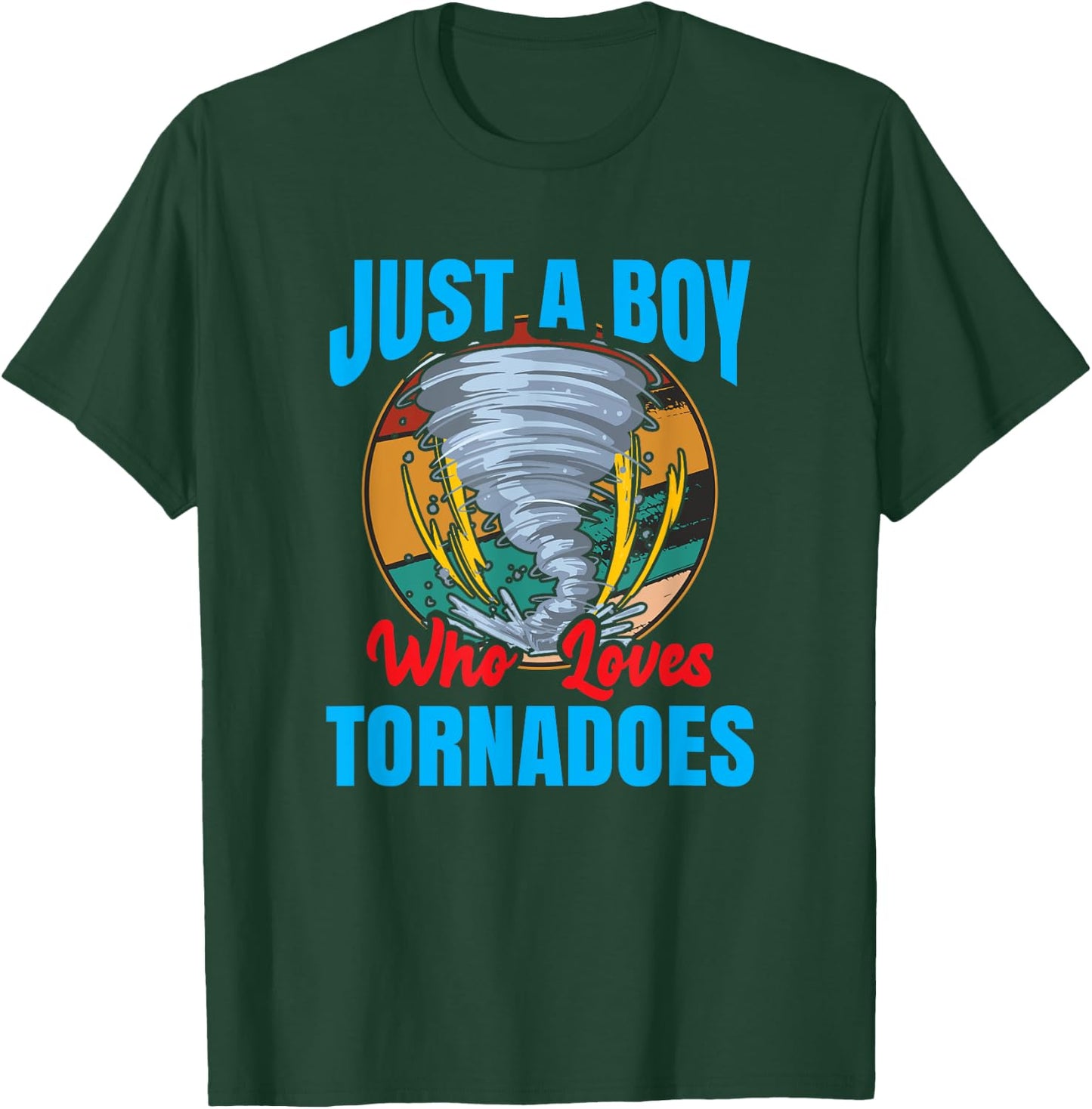 Tornade Garçon Chasseur De Tornade Chasseur De Tempête T-Shirt - T-Shirt | Forest