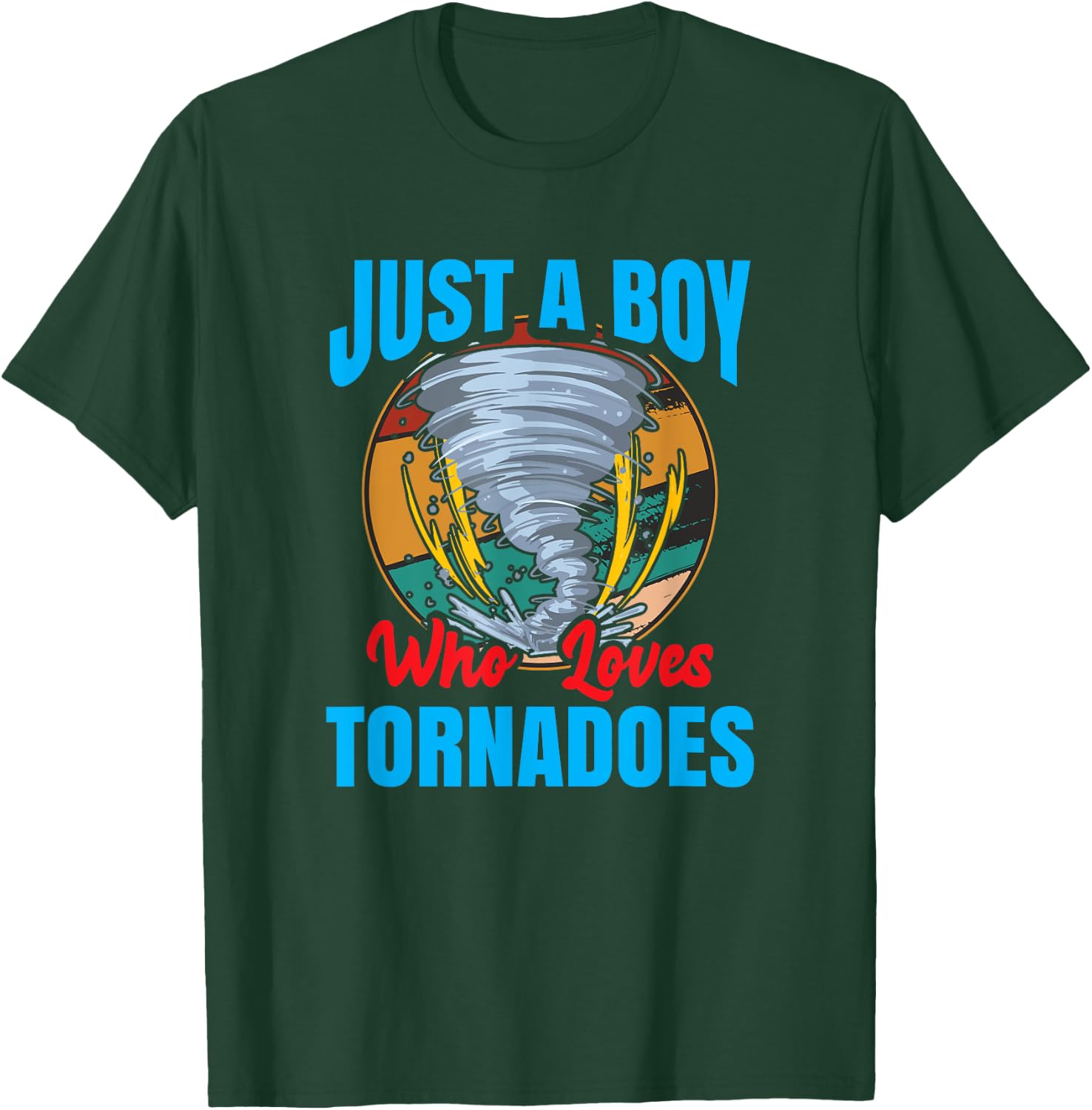 Tornade Garçon Chasseur De Tornade Chasseur De Tempête T-Shirt - T-Shirt | Forest