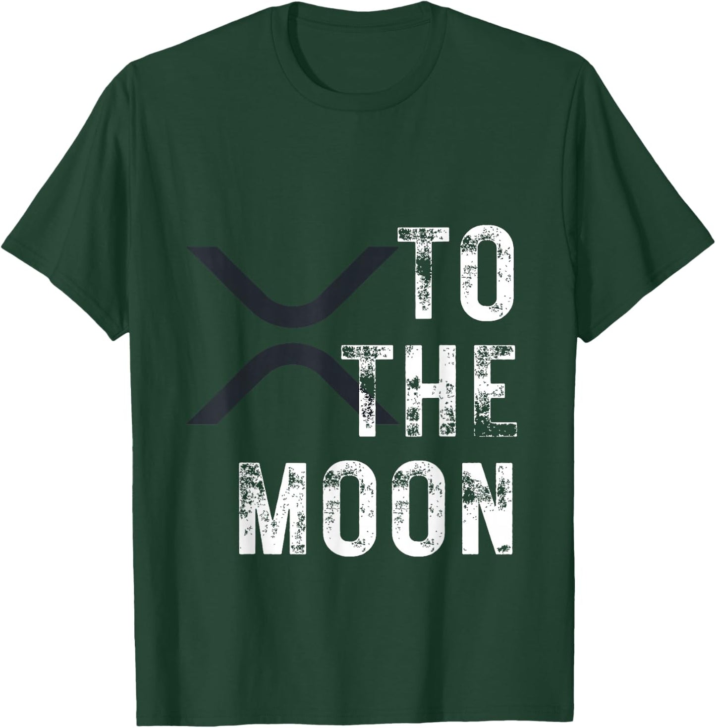 XRP Coin To The Moon XRP Crypto T-Shirt - T-Shirt | Forest