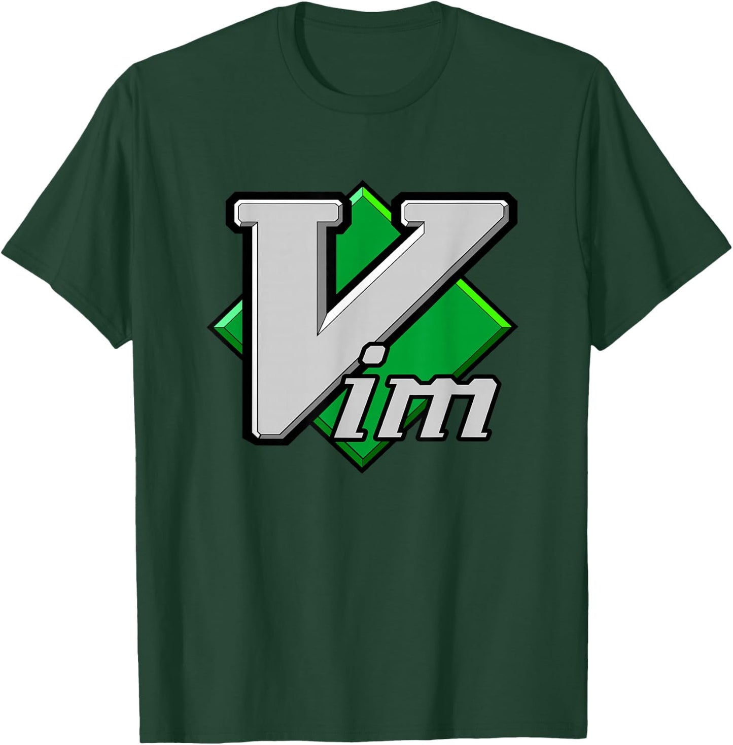 Vim Vi IMproved Script Text Editor T-Shirt - T-Shirt | Forest